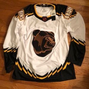 Boston Bruins Authentic Reverse Retro Jersey Adidas Hockey NHL Size 50